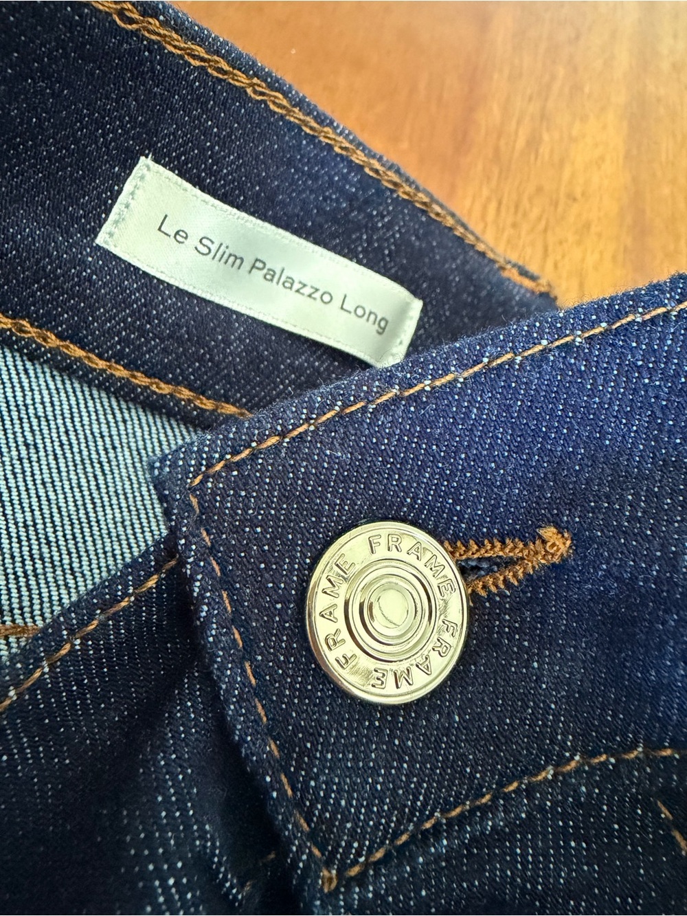 NWT FRAME Le Slim Palazzo Jeans - Picture 6 of 10